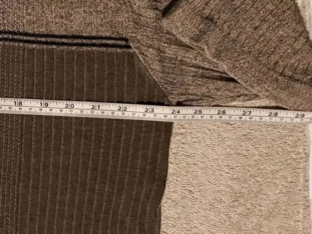 Claiborne Ribbed Knit Polo Shirt Size XL Green Silk Blend